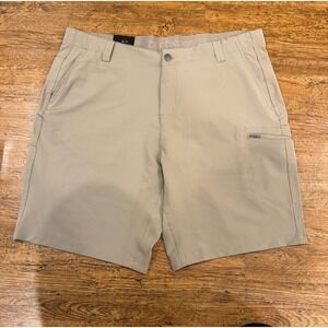 ZEROXPOSUR Oak Beige Outdoort Hiking Performance Travel Cargo Shorts Men's 40x10